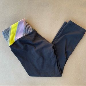 LULULEMON Reversible Pants 20" CROPS PANTS Leggings